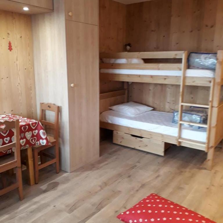 Chalet Les Myrtilles aux Saisies sur les pistes - Studio mit Schlafsofa - 4