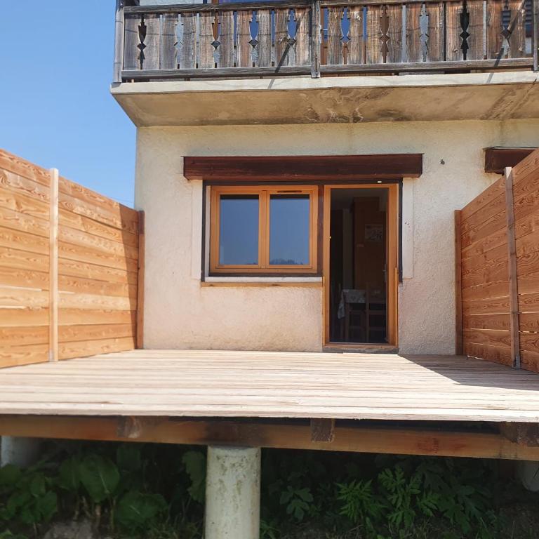 Chalet Les Myrtilles aux Saisies sur les pistes - Studio mit Schlafsofa - 6