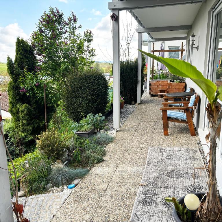 Panorama-Haus Appartment PFÄNDER - Bergblick, Badezimmer, Kitchenette, eigene Sonnenterrasse - Studio-Apartment - 13
