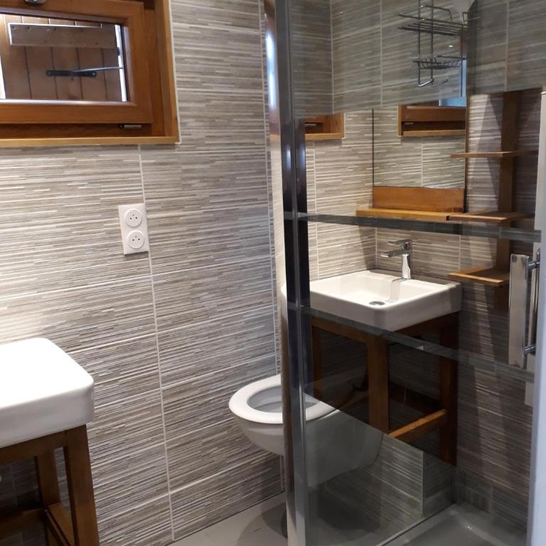 Chalet Les Myrtilles aux Saisies sur les pistes - Studio mit Schlafsofa - 10