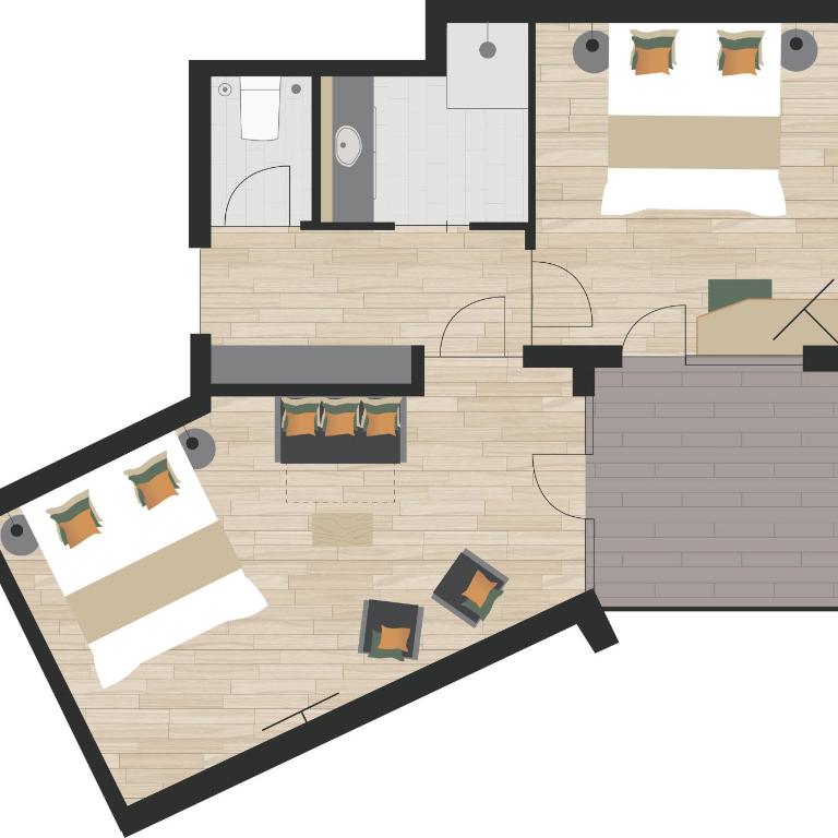 Hotel Riederalm - Family Room - 1