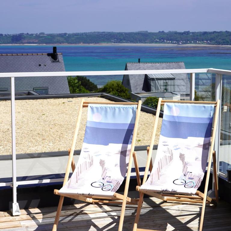 La Bernique bleue de Perros gîte vue mer - Haus mit 2 Schlafzimmern - 1