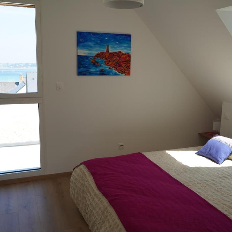 La Bernique bleue de Perros gîte vue mer - Haus mit 2 Schlafzimmern - 13