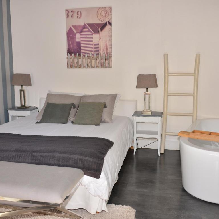 La Villa du Grand Large - Chambre Double avec Terrasse - 8
