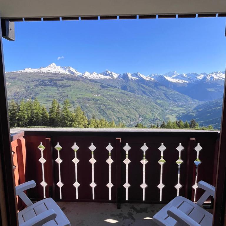 La Plagne Appartement au pied des pistes avec vue Mont Blanc - Apartment mit 1 Schlafzimmer - 23
