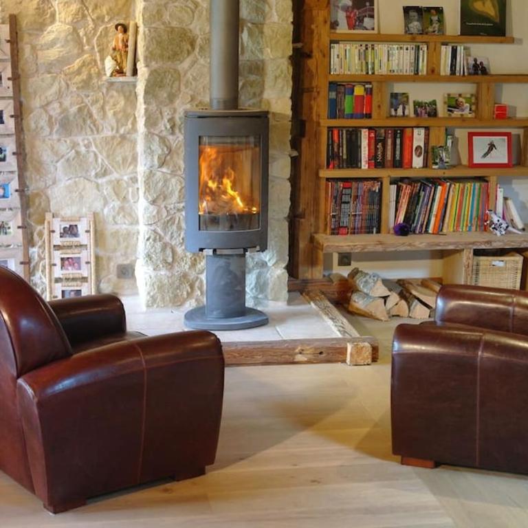 2 spacieux appartements dans une ferme rénovée face au MontBlanc - Appartement 3 Chambres avec Balcon - 4