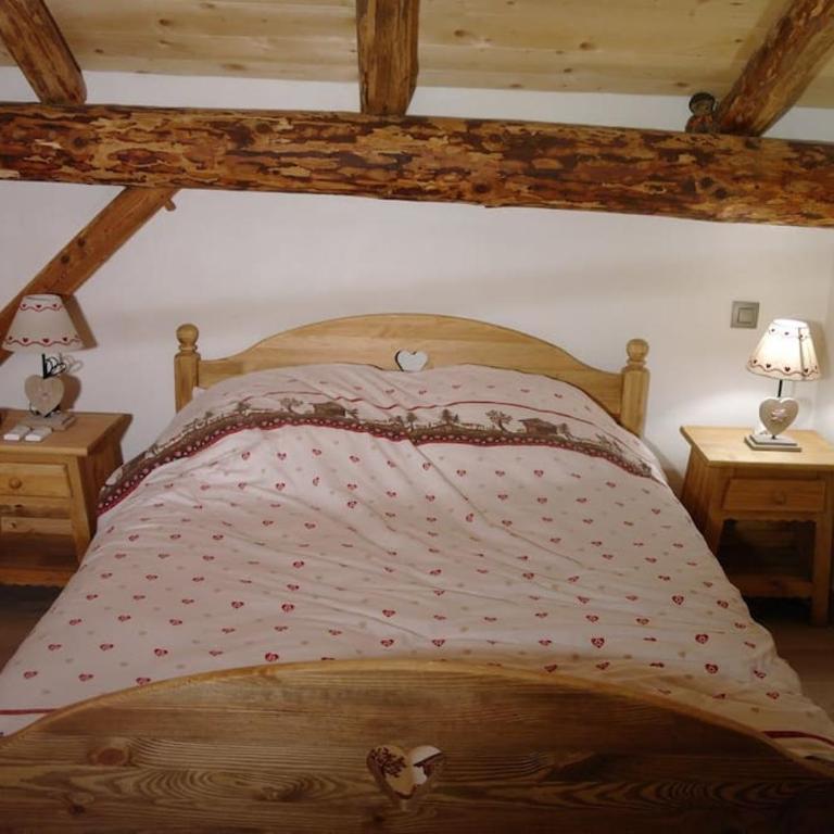 2 spacieux appartements dans une ferme rénovée face au MontBlanc - Appartement 3 Chambres avec Balcon - 19