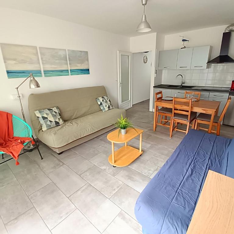 Studio Palavas proche plages et centre - terrasse - Clim & Parking - Studio avec Terrasse - 1