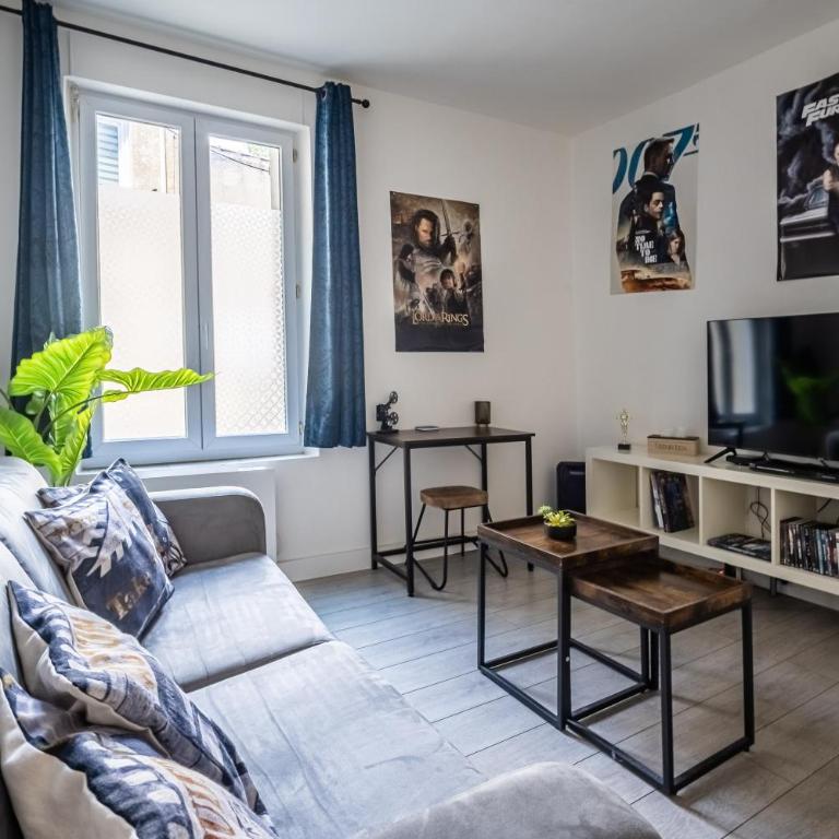 L'appart cinéma Centre ville Narbonne - Appartamento con 1 Camera da Letto - 6