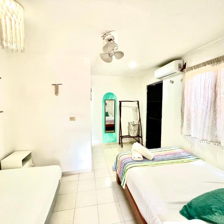 "Casitas Arcoiris" Excelente ubicación - Petfriendly - Triple Room - 4