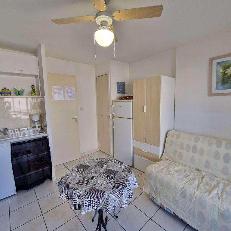 Studio Cabine avec Piscine, Terrasse et Parking, Proche Commodités - FR-1-387-206 - Estudio - 5