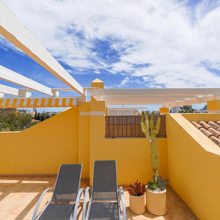 Apto con terraza y BBQ privadas Residencial Estrella de Calpe - Apartamento de 2 dormitorios - 26
