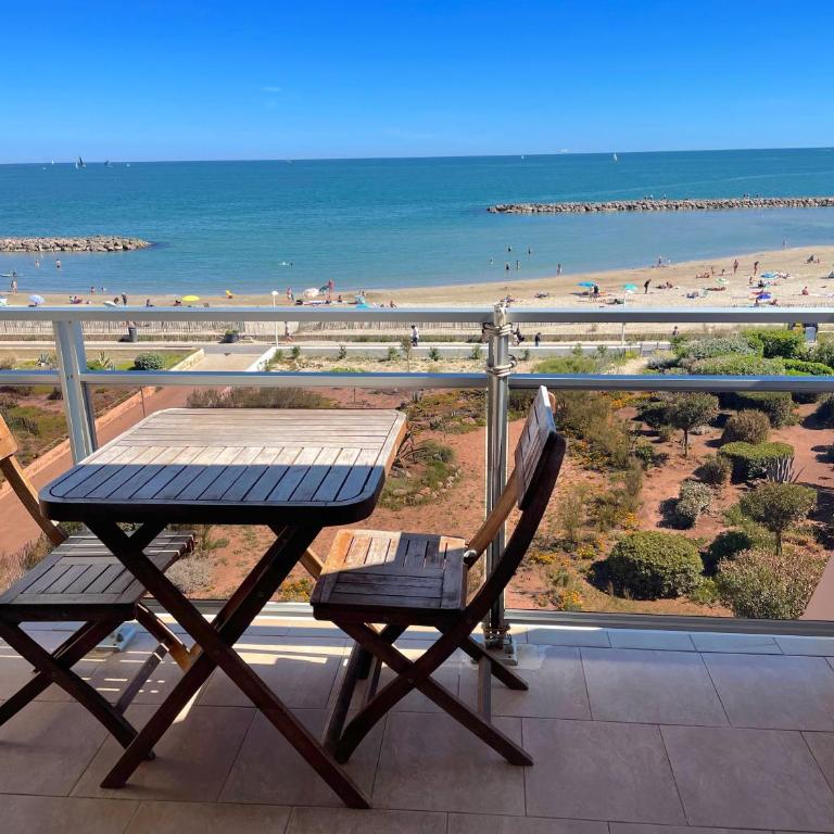 Front de mer T2 PALAVAS LES FLOTS direct plage - Appartement 1 Chambre - 12