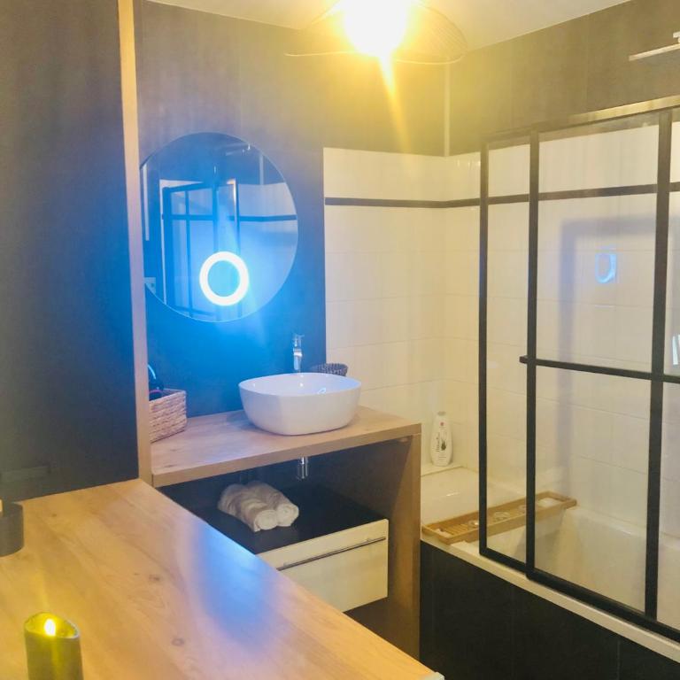 Hygge Loft Nantes Gare TGV jardin des plantes - Apartment mit 1 Schlafzimmer - 8