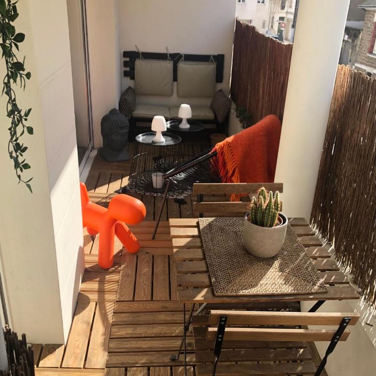 Hygge Loft Nantes Gare TGV jardin des plantes - Apartment mit 1 Schlafzimmer - 11
