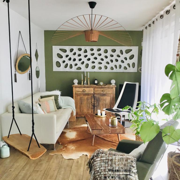 Hygge Loft Nantes Gare TGV jardin des plantes - Apartment mit 1 Schlafzimmer - 2