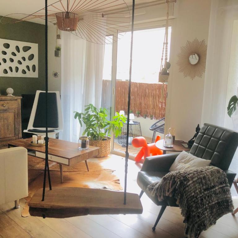Hygge Loft Nantes Gare TGV jardin des plantes - Apartment mit 1 Schlafzimmer - 12