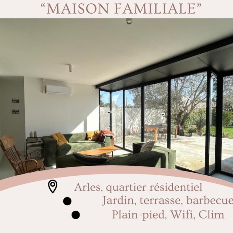 "Maison familiale" Jardin Arles - Two-Bedroom House - 1