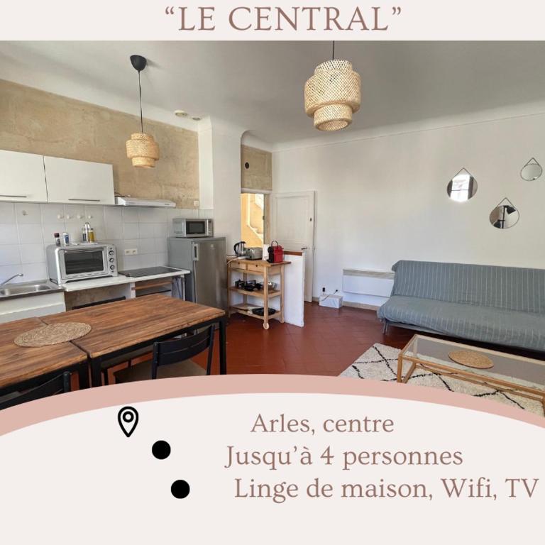 "Le central" Appart Arles - Apartment mit 1 Schlafzimmer - 1