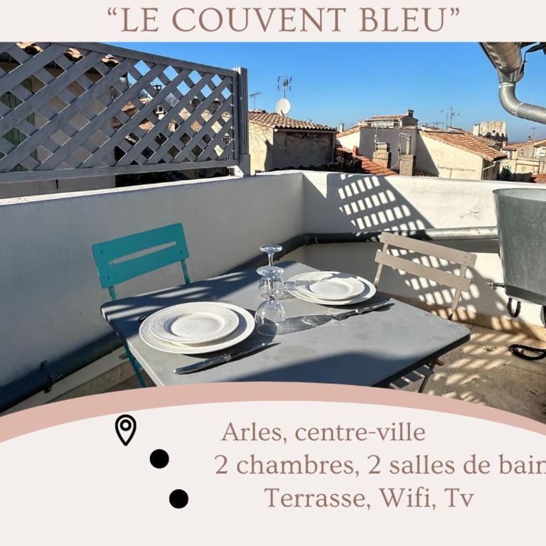 "Le couvent bleu" Arles arènes Terrasse - Two-Bedroom Townhouse - 1