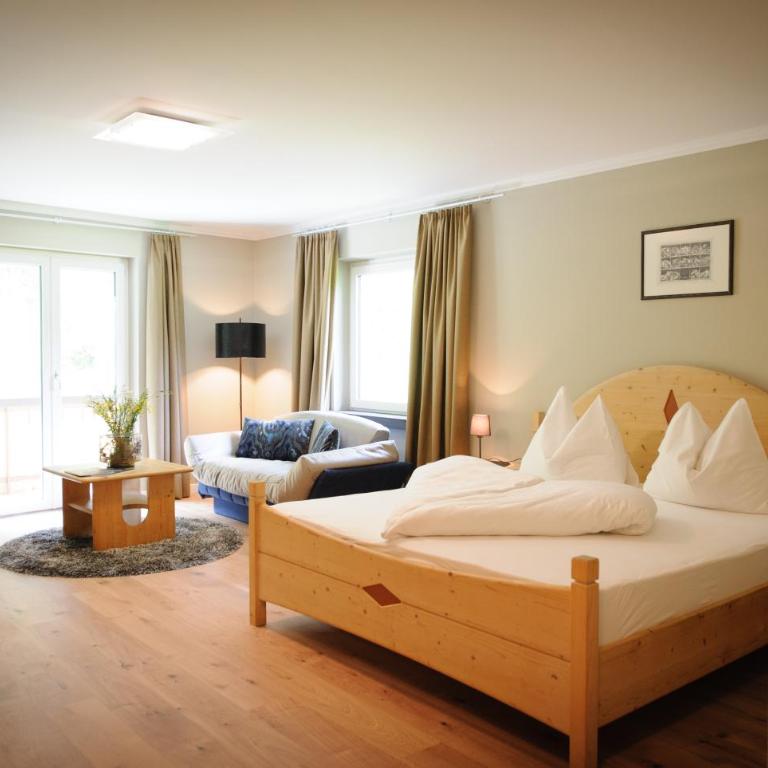 Landhotel Latscherhof - Chambre Double avec Terrasse - 1