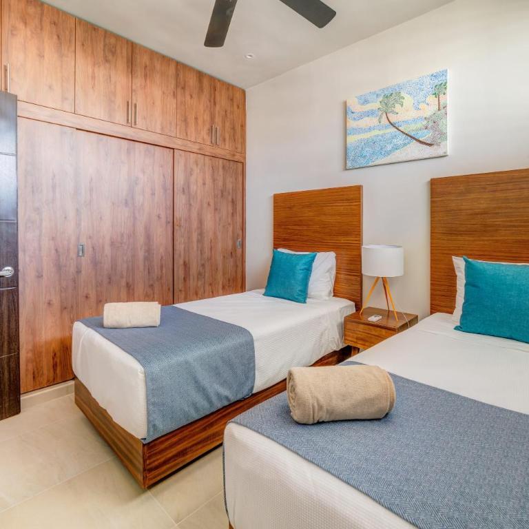 Tranquil Stay Onsite Pool Gym and Playground - Three-Bedroom Apartment - 20
