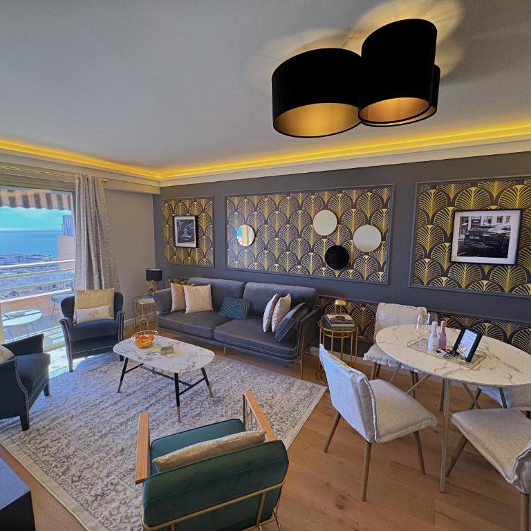 Luxury Monte Carlo- Seaview, Champagne & AC - Apartment mit 2 Schlafzimmern - 1
