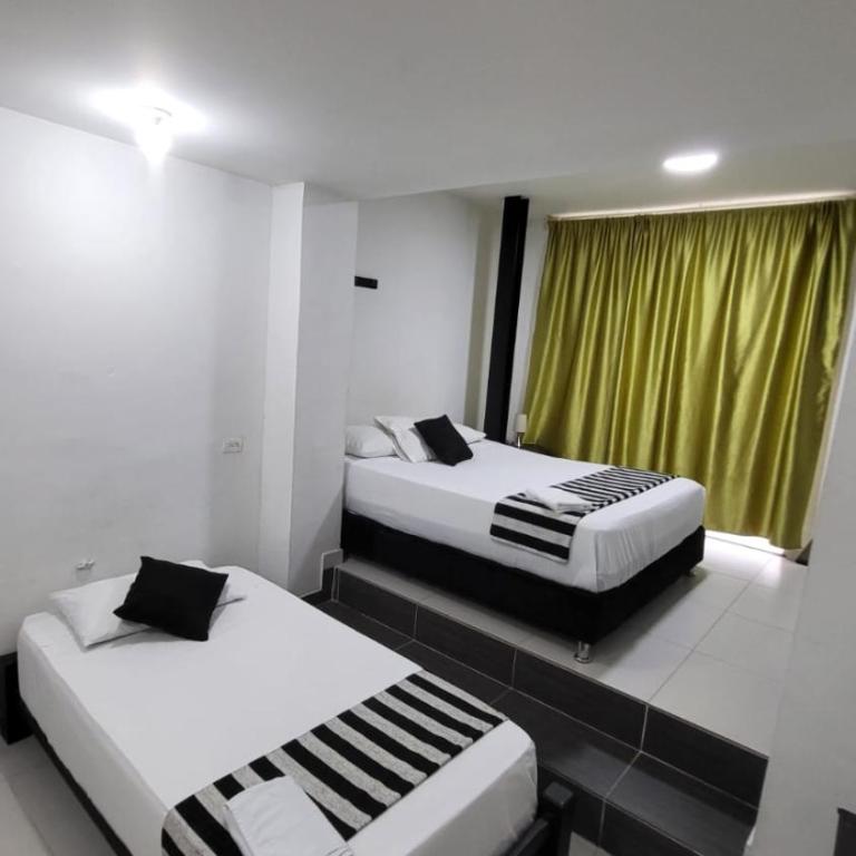 Hotel Torre del Viento cali - Habitación Doble Estándar - 2 camas - 7