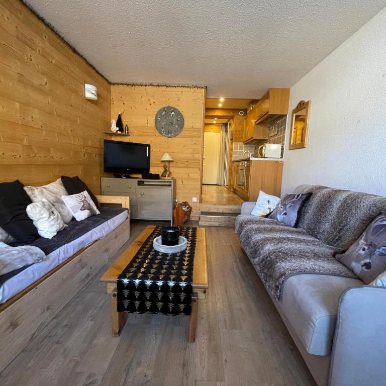 Isola 2000 centre galerie 6 couchage 35m2 aux pieds des pistes - Apartment mit 1 Schlafzimmer - 6