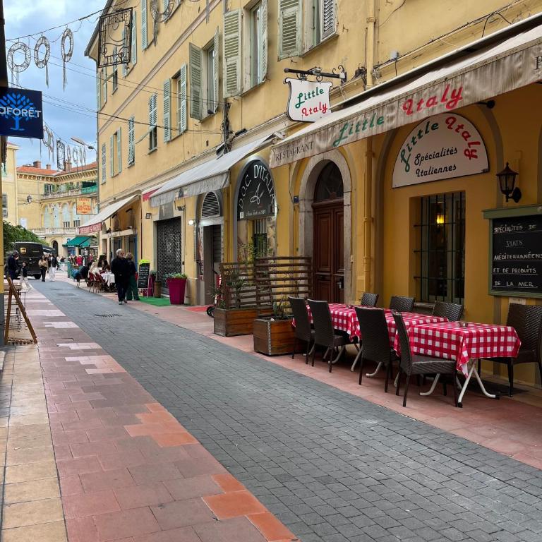 Sweet Loft Menton con letto su mezzanina H1,40 - One-Bedroom Apartment - 8