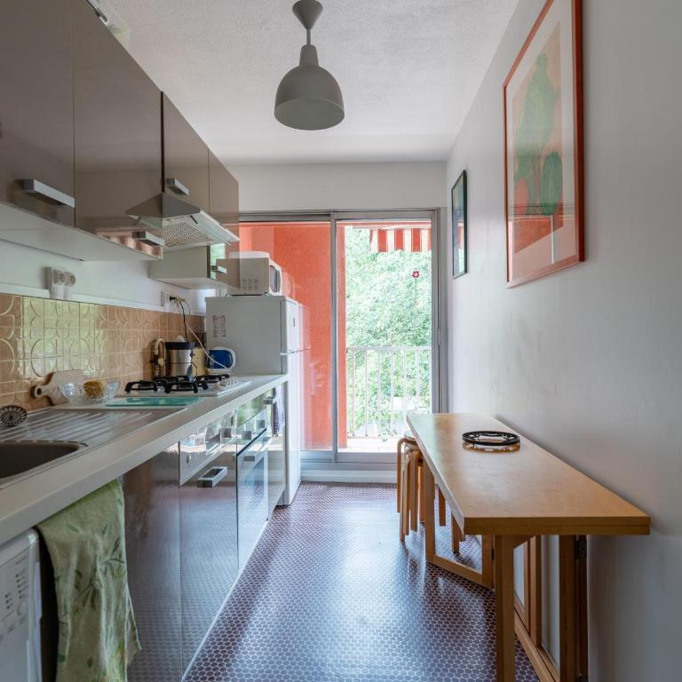 T2 lumineux avec balcon à Arcachon, proche plage, parking, wifi et commerces - FR-1-319-352 - Apartment (4 Erwachsene) - 5