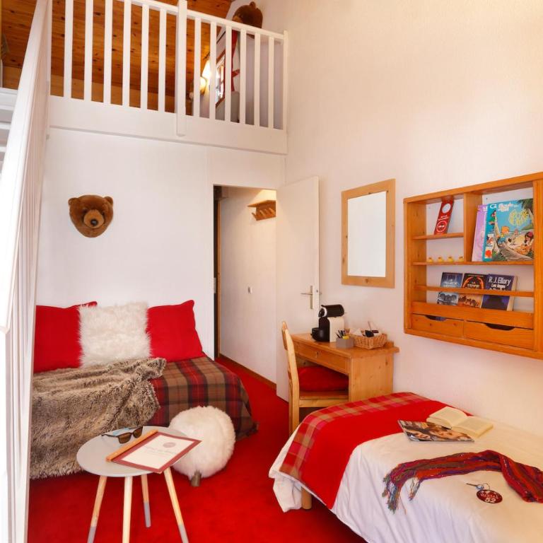 Hôtel du Bourg - Suite Duplex (2 adultes) avec Balcon - 5