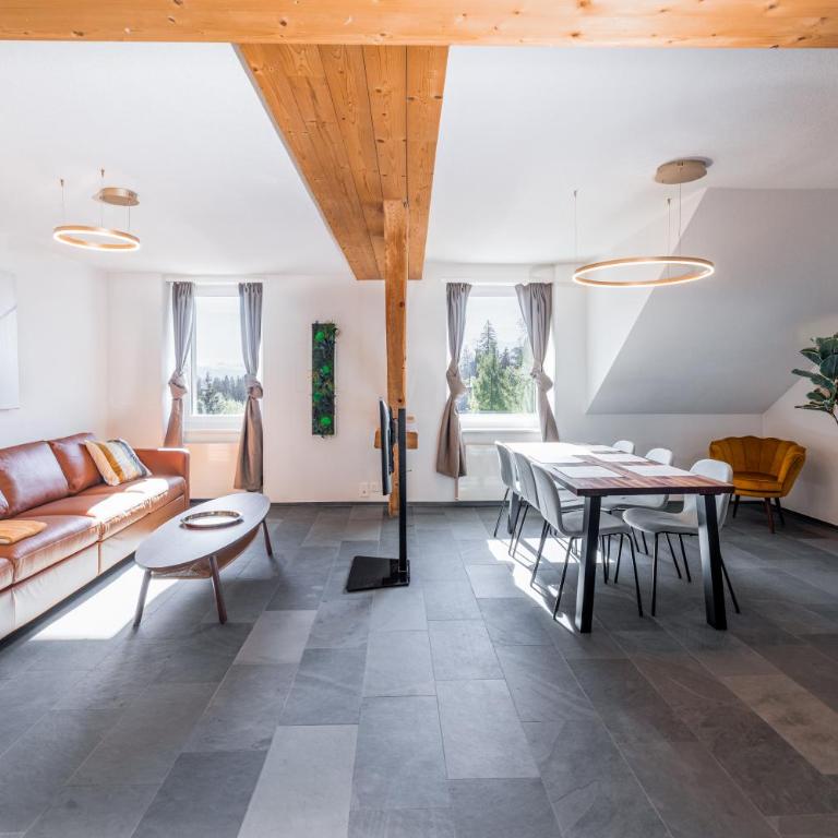 VISIMO Apartments Flims with private Sauna - Deluxe Apartment mit 2 Schlafzimmern - 2
