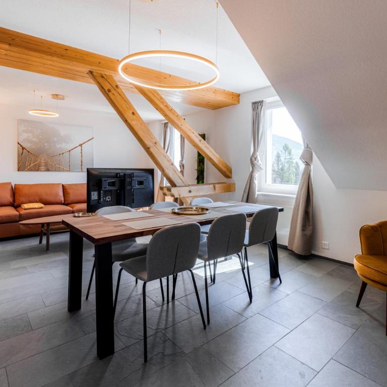 VISIMO Apartments Flims with private Sauna - Deluxe Apartment mit 2 Schlafzimmern - 21