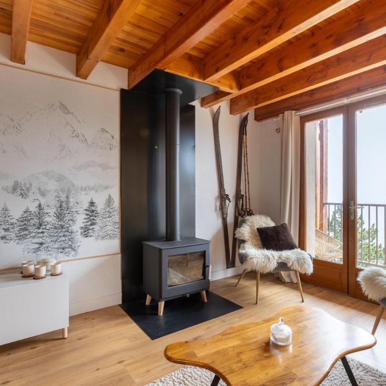 Cosy Wood - Appt vue lac et montagne - Appartement 2 Chambres - 9