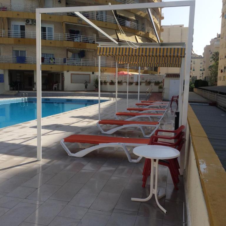 Playa Gandía, gran terraza, wifi, piscina, parking - Apartamento de 3 dormitorios - 24