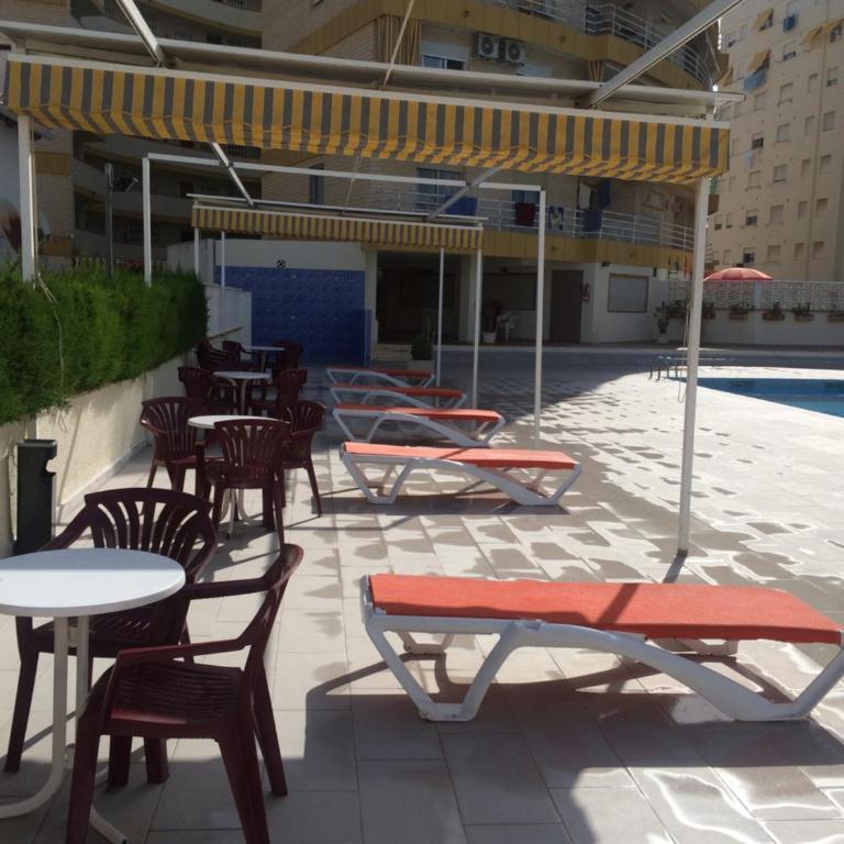 Playa Gandía, gran terraza, wifi, piscina, parking - Apartamento de 3 dormitorios - 22
