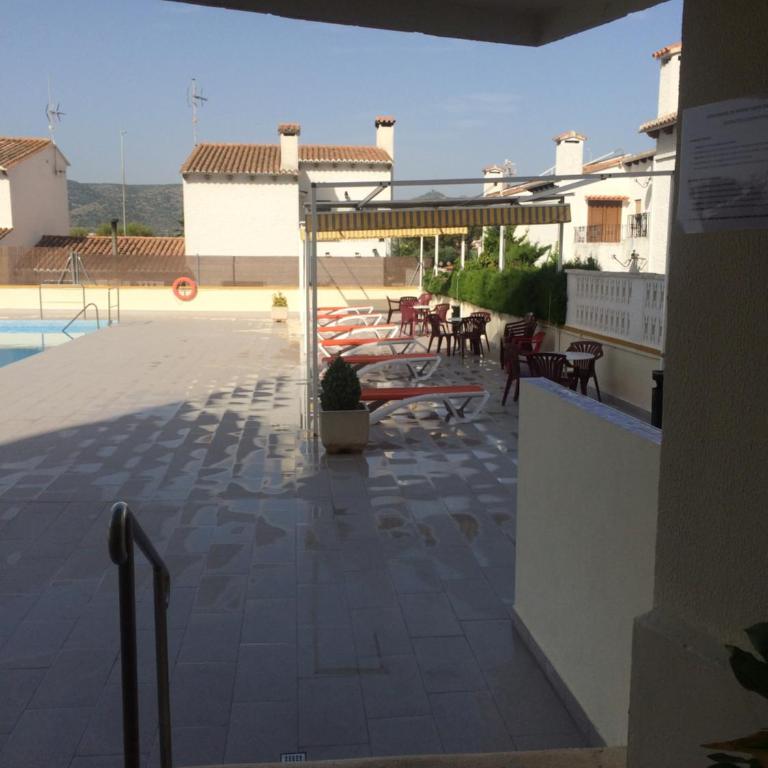 Playa Gandía, gran terraza, wifi, piscina, parking - Apartamento de 3 dormitorios - 23