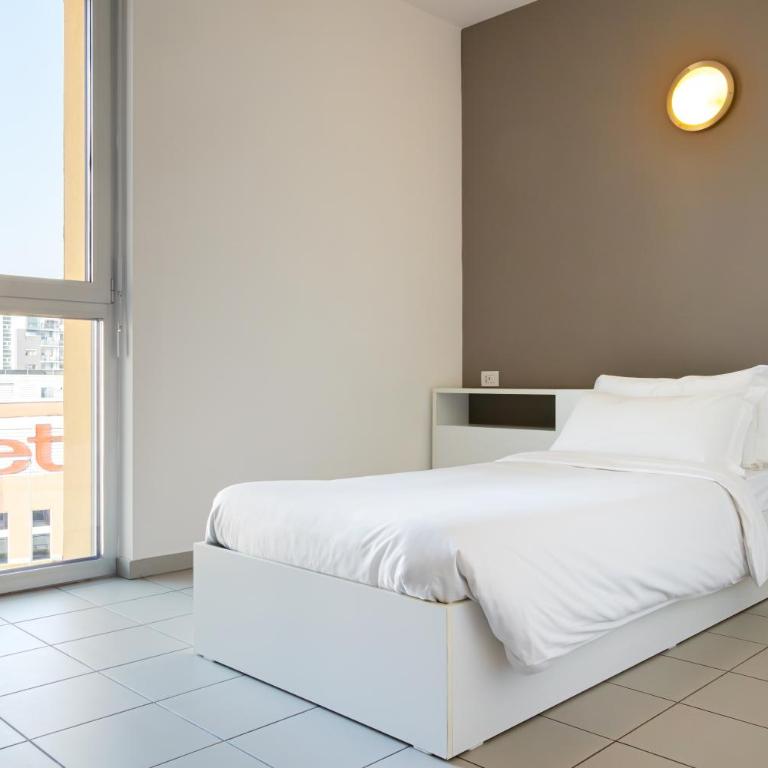 Hotel Campus Sanpaolo - Chambre Simple - Accessible aux Personnes à Mobilité Réduite - 9