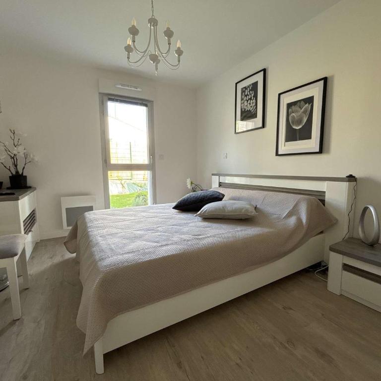 Appartement calme, jardin, 4 pers, Proche plage et commerces, Parking, Normes Handicapés - FR-1-494-167 - Apartamento - 12