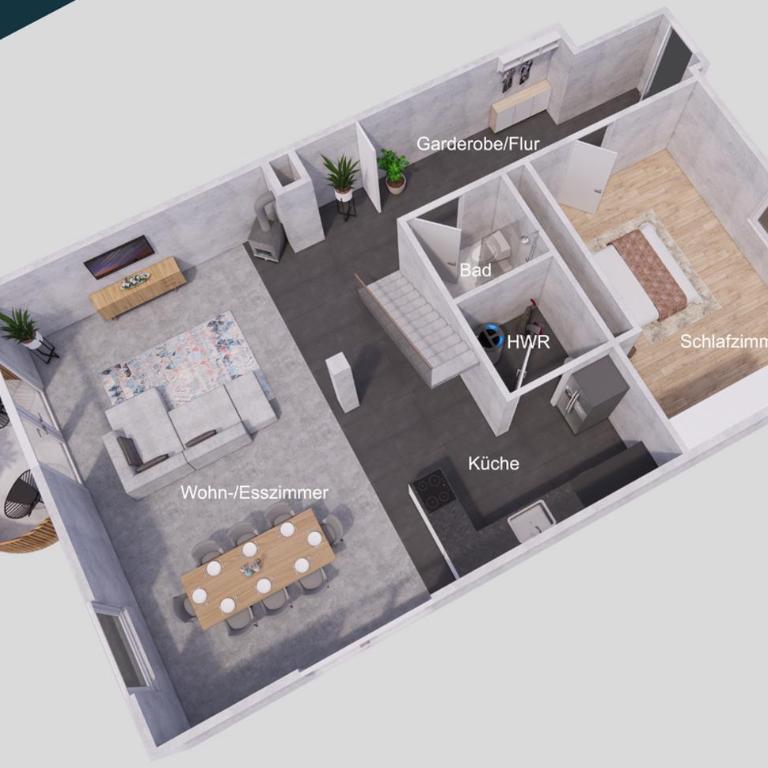 Sunset Club - LOFT - 155 m2 Sichtbeton - Zentral - Apartment mit 3 Schlafzimmern - 46