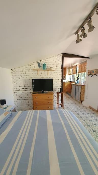 LE CABANON Piscine Jacuzzi Sauna Paillote - Appartement 1 Chambre - 16