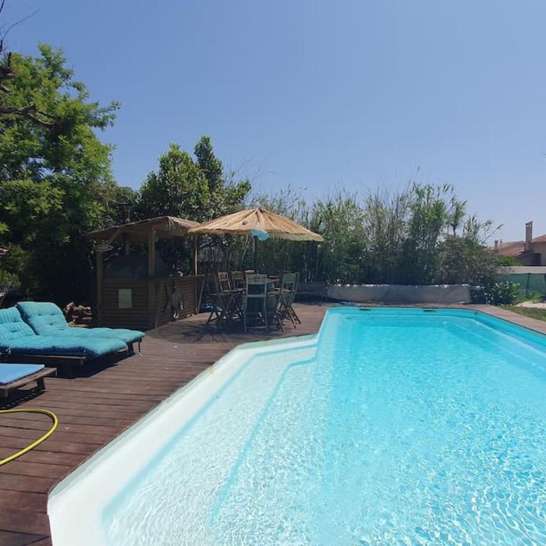LE CABANON Piscine Jacuzzi Sauna Paillote - Appartement 1 Chambre - 2