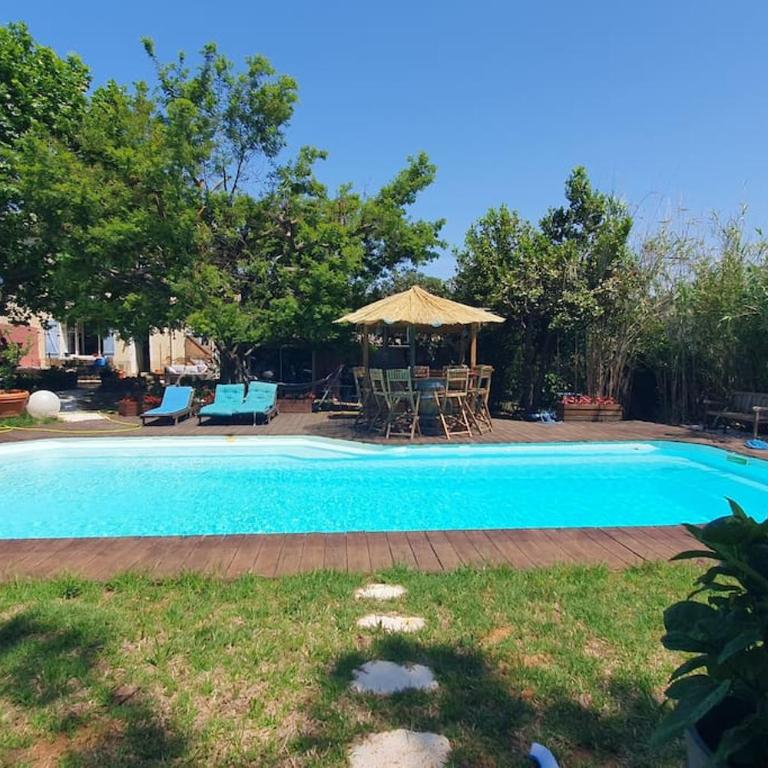 LE CABANON Piscine Jacuzzi Sauna Paillote - Appartement 1 Chambre - 4