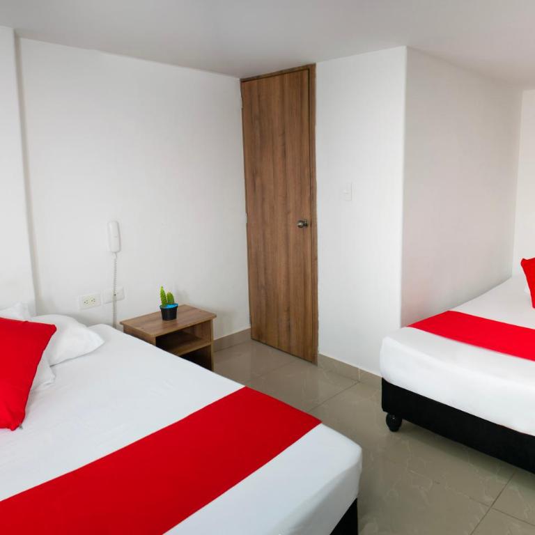 Hotel Los Angeles - Habitación Doble - 2 camas - 3