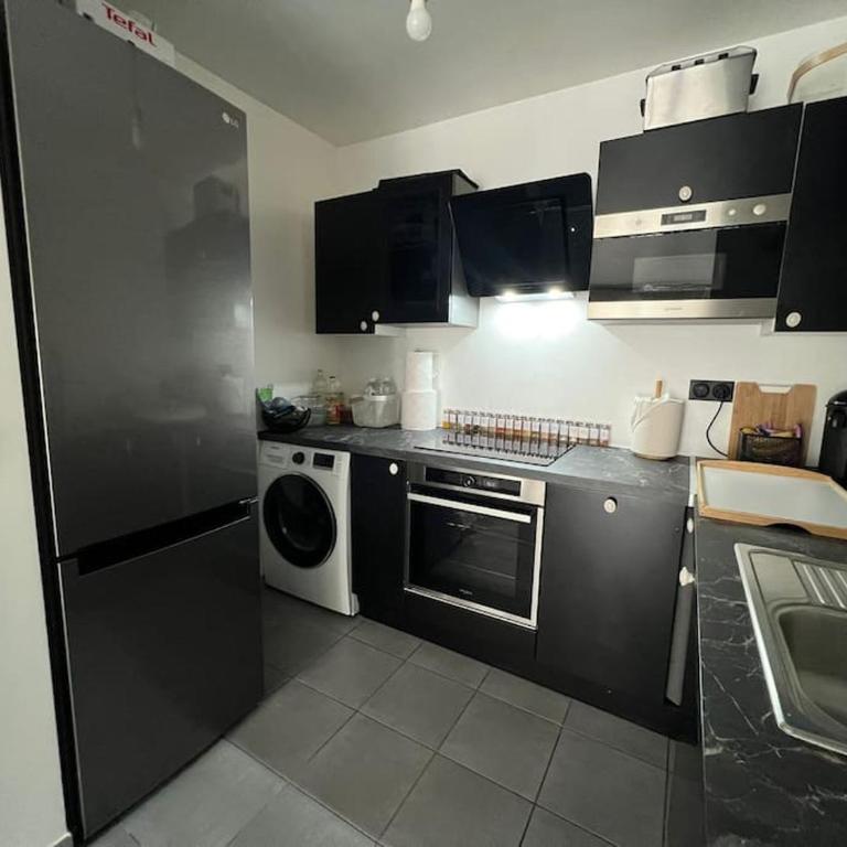 Superbe T2, Paris, Stade de France, WIFI, Parking - Apartamento de 1 dormitorio - 4