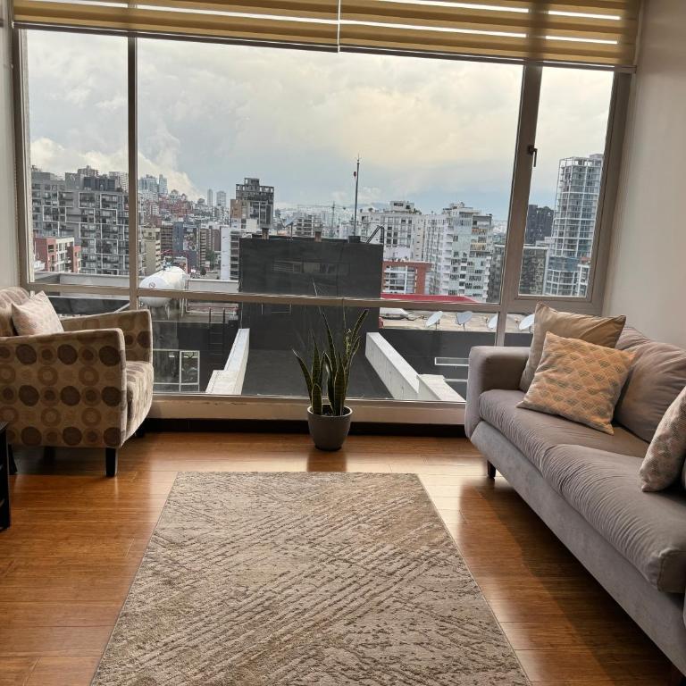 Departamento de Lujo La Carolina - Quicentro Shopping - Apartamento con vistas a las montañas - 11