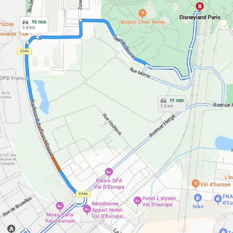 F3 Le Prague à 5 minutes de Disneyland - Apartamento de 2 dormitorios - 12