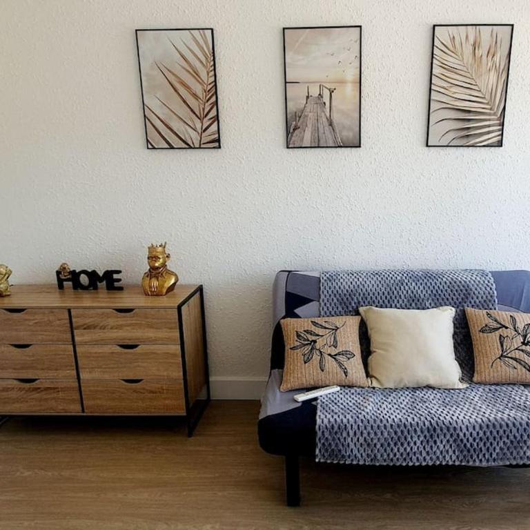Studio rêve de mer 25 m2, centre ville, parking, cosy neuf - Estudio - 5