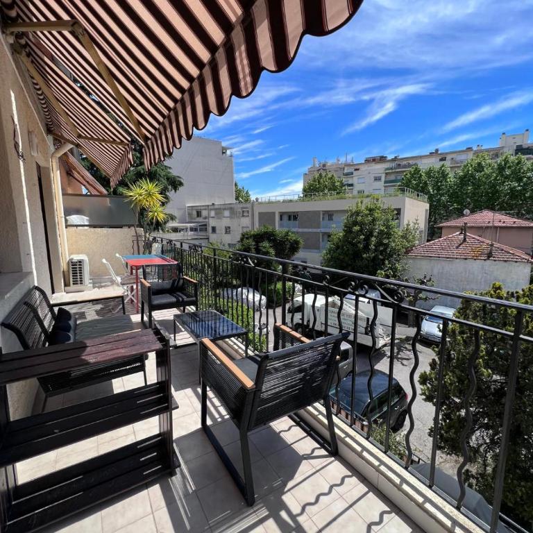 Le Cosy Rionde : Apt 6 Prs, 2 ch, parking, clim - Apartment mit 2 Schlafzimmern - 11